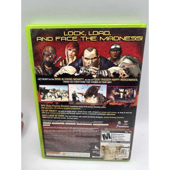 Borderlands Microsoft Xbox 360 (With Manual) - Picture 6 of 6